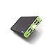 Fritesla 20000mah Power Bank 4USB Portable Charger for Smartphones (Green)