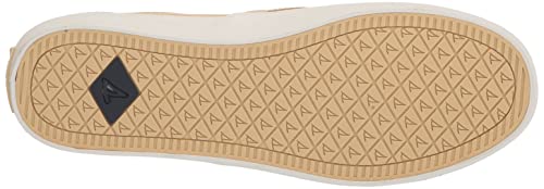 SPERRY WOMEN’S CREST TWIN GORE LEATHER SNEAKER, CHAMOMILE, 5