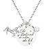 Inspirational Jewelry Necklace for Women Girls Gift - She Believed She Could So She Did
