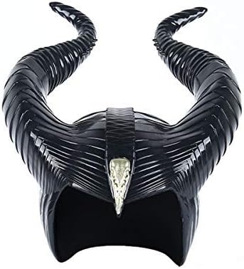 BELLENOV Halloween Latex Maleficent Hat Horns Evil Queen Custume Cosplay  Copricapo Cappello con Corna maledette Casa e cucina Hobby creativi  teleelsalvador.com