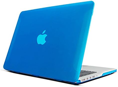 UNgHii Ultra Slim Matte Rubberized Snap On Hard Case for MacBook Air (Pro 15" with Retina, blue)