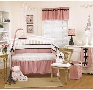 Gabrielle 4 Piece Baby Crib Bedding Set by Petit Tresor