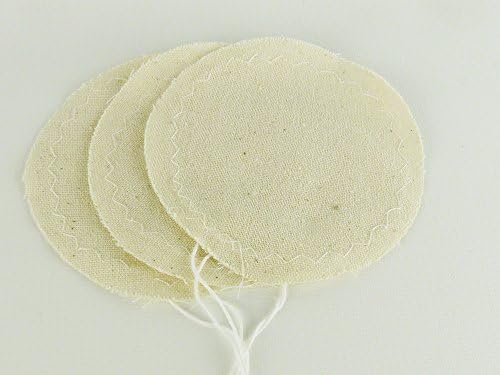 CLOTH FILTERS SCREENS for Hario Tiamo Yama Osaka Syphon Coffee TCA-2 TCA-3 TCA-5 MCA-5 SY-5 SY-8 Siphon Brewers (Filter Cloth, 3ct)