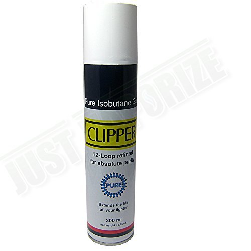 Clipper 12-Loop Refined Butane Gas – 300ml (1 Can)