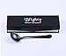 Blighty Coffee Cupping Spoon, Matt Black Finish, 6 inch long spoon with a 1.6 inch deep bowl, Premium gift for coffee enthusiasts and professional barristers. (Matt Black)
