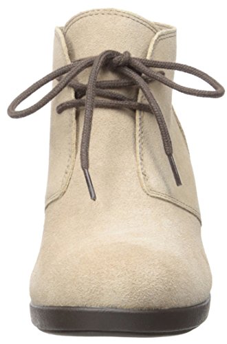crocs women's leigh suede wedge shootie boot