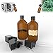 Amber Glass Bottle – 3pcs 16oz Trigger Sprayers,3pcs 3.4 oz Sprayer Bottle,3pcs 1 oz Dropper Bottle,3pcs Roller Bottle including Bottle Labels, Caps,Droppers and Funnels