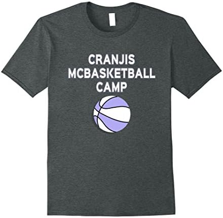 Mens Cranjis McBasketball Camp T-shirt Small Dark Heather