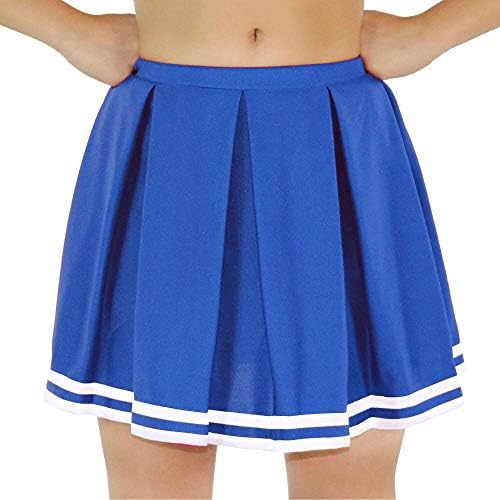Amazon.com: Danzcue Women's A-Line Cheerleading Uniform Skirts