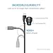 Anker Powerline Micro USB (3ft) - Durable Charging Cable, with Aramid Fiber and 5000+ Bend Lifespan for Samsung, Nexus, LG, Motorola, Android Smartphones and More (Black)