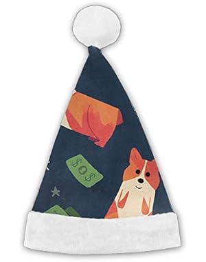 Corgi Lying Down Fun Hat Fashion Cap Christmas Hat