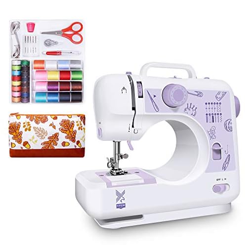 KPCB Sewing Machine for Beginners 12 Stitches with Reverse Stitch… (Large, Purple) Sewingwisdom