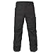 FREE SOLDIER Outdoor Men Multi Pockets Tactical Pants Cargo Pants( Black, L)