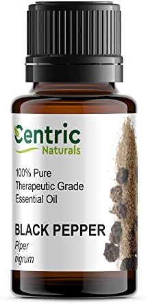 Black Pepper Essential Oil 15ml (.5oz) 100% Certified Pure Therapeutic Grade Essential Oil With No Fillers, Bases or Additives And ZERO Carrier Oils