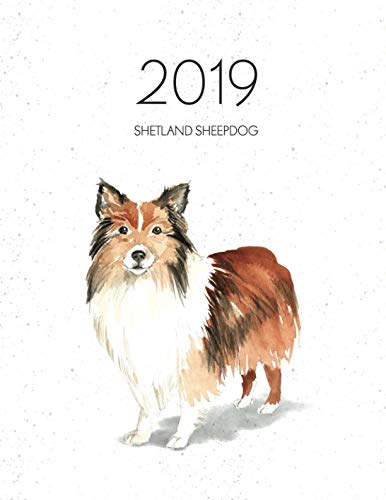 2019 Shetland Sheepdog: Dated Weekly Planner With To Do Notes & Dog Quotes - Shetland Sheepdog (Awesome Calendar Planners for Dog Owners) by Topwuff Books