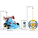 SGILE RC Cartoon Race Car, Remote Control Cartoon Car for Toddlers Baby Kids Child with Music Radio, Kids Birthday Gift Present, Blue
