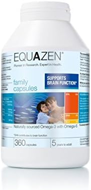 Equazen Eye Q Capsules for Family Pack of 360 (Pack of 8)