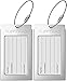 Luggage Tags Business Card Holder by TUFFTAAG - Durable Travel ID Bag Tag in Multiple Color Options, Perfect for Suitcases, Backpacks, and Carry-Ons, Easy Identification, Secure and Stylish