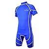 Layatone-Mens-3mm-Neoprene-BIue-Shorty-Wetsuits-For-SnorkelingDiving-and-Surfing-For-Men