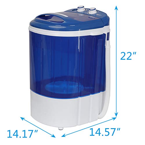 JupiterForce Portable Washing Machine Mini Compact Counter Top 8 Lbs