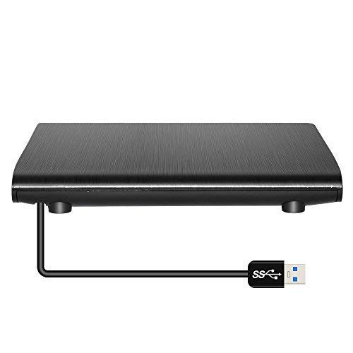 image for Baijixin External USB 3.0 Enclosure Case for Slim 9.5mm SATA Optical C
