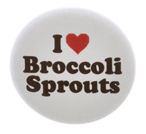 A&T Designs Unisex - I love Broccoli Sprouts 1.25