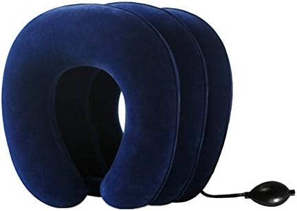 U Neck Pillow Air Inflatable Pillow Cervical Brace Neck Shoulder Pain Relax Support Massager Pillow Air Cushion Traction Soft -All U Need