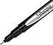 Sharpie Fine Point Pens - Blister Pack of 6 Pens, Black Quick-Drying Ink