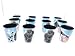 Black Panther Childrens Party Favors - 12 Black Panther Plastic Favor Cups & 12 Sheets of Black Panther Licensed Stickers