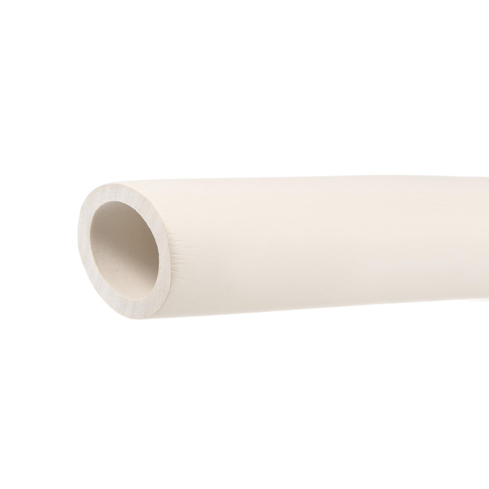 Rebower Pipe Insulation Tubing Heat Preservation Foam Tubing Handle Grips, [for Plumbing Insulation Wrap] - 27mm ID/3.3ft/White