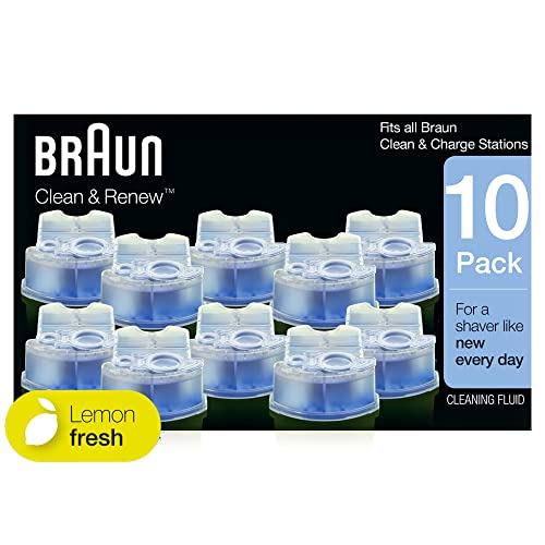 Braun Clean & Renew Refill Cartridges CCR, Replacement Shaver Cleaner