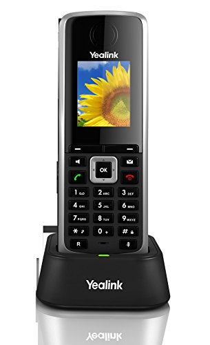 Yealink W52P DECT Cordless IP Phone and BaseStation. 1.8-Inch Color LCD. 10/100 Ethernet, 802.3af PoE, Power Adapter Included - Thumbnail 3