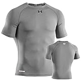 Under Armour Men's HeatGear® Sonic Compression Short Sleeve True Grey