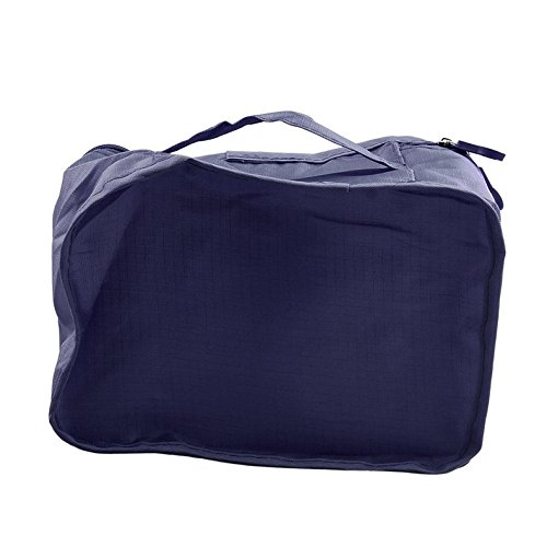 CLKjdz 6 Pcs/Set Square Travel Luggage Storage Bags Clothes Organizer Pouch Case