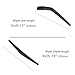 Replacement for Scion XB 2008-2015 XA 2004-2006, Toyota Yaris 2007-2016 Rear Windshield Wiper Arm Blade Set - OTUAYAUTO Factory OEM 8524212110