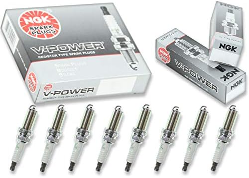 Amazon Com 8 Pcs Ngk V Power Spark Plugs For 2004 2006 Nissan Titan 5 6l 5 6l V8 Engine Kit Set Tune Up Automotive