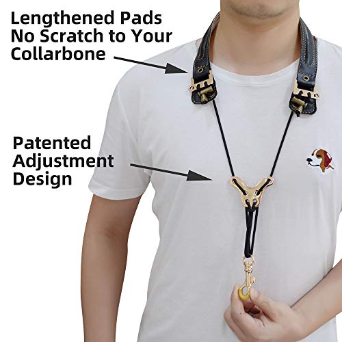 image for adorence Preminum Saxophone Neck Strap (Handmade with Genuine Leather,