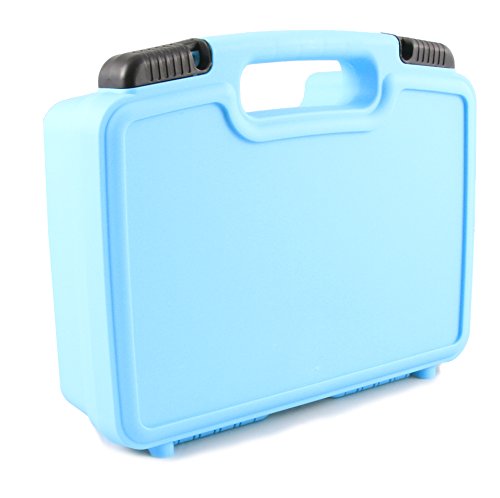 WALKIE CASE Kids Protective Walkie Talkie Hard Case for 2 Way Radios - Fits Most Portable Handheld Walkie Talkies For Kids - Blue