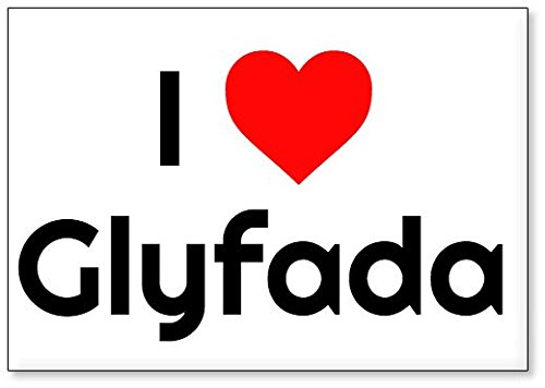 I Love Glyfada, fridge magnet (design 1)