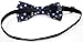 Carahere Boys Handmade Pre-Tied Classic Polka Dot Bow Ties M132 Navy Blue