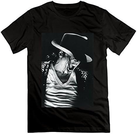 Michael Jackson Illustration Black T-Shirt