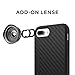 RhinoShield Case Compatible with [iPhone 8 Plus/iPhone 7 Plus] | SolidSuit - Shock Absorbent Slim Design Protective Cover [3.5 M / 11ft Drop Protection] - Carbon Fiber