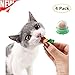 4 Pack Cat Snacks Candy Ball, Catnip Toys Cat Treats Healthy Isinglass Candy, Pastable Solid Nutrition Gel Energy Lickable Candy Ball Cat Toy