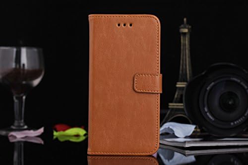 Raydes iphone 6 4.7 inch Case - Ultra Slim, Lightweight, Premium PU Leather Case Cover with Credit Card Holder - for iphone 6 4.7 inch - Brown