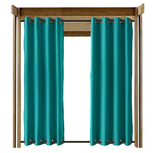 Cosypages Summer Outdoor Curtains For Front Porch Pergola Cabana