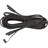 BatteryMINDer DCE25 DC Extension Cable - Heavy-Duty 16 Gauge - Black Zip Cord - Automotive SAE Bullet Connectors - Ideal Series - 25 Feet