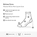PEOPLE SOCKS Men's Women's Merino wool quarter socks 4 pairs 71% premium with Arch support Made in USA