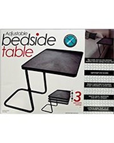 Kole Import Multi-Purpose Adjustable Bedside Table