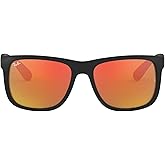Ray-Ban RB4165 Justin Rectangular Sunglasses