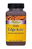 Fiebing's Edge Kote, 4 Oz. - Color Coats Leather Edges - Brown